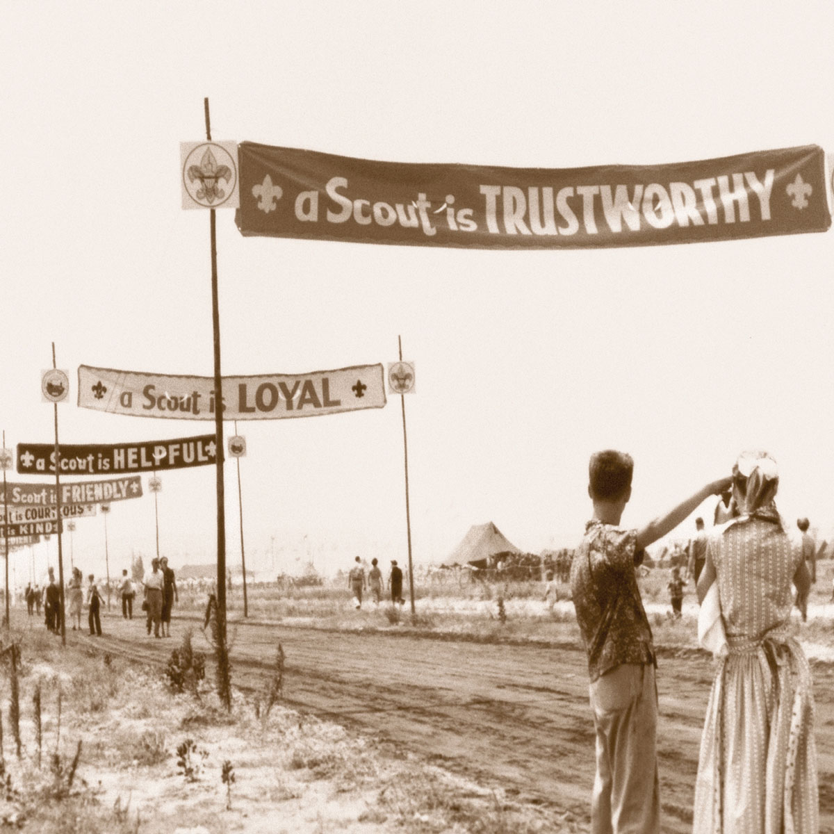 The Irvine Ranch hosts the International Boy Scout Jamboree, welcoming some 50,000 Scouts from all over the world.
