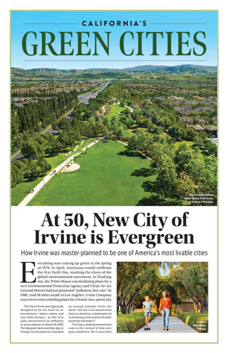 New City of Irvine is Evergreen