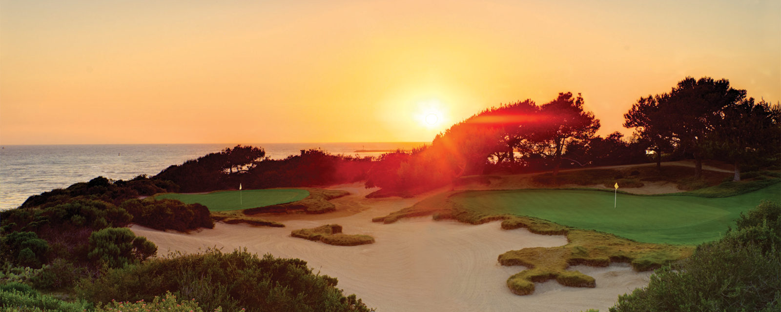 Pelican Hill Golf Course Sunset