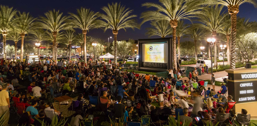 Woodbury™ Town Center in Irvine kicks off Friday Night Flix